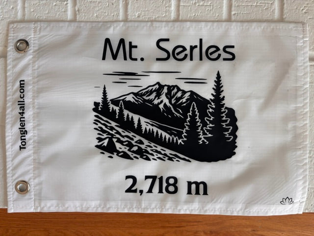 Summit Flag: Mt. Serles (Austria)