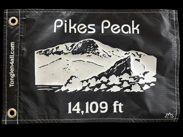 Summit Flag: Pikes Peak (CO)