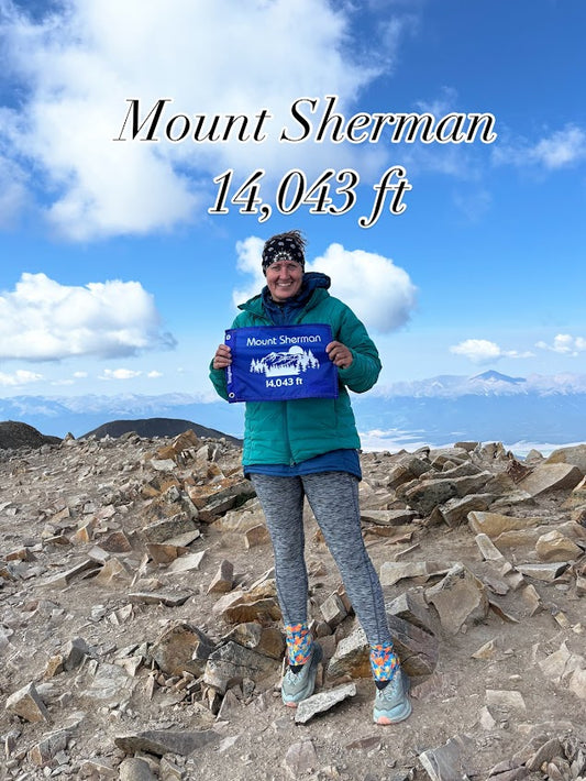 Summit Flag: Mt Sherman