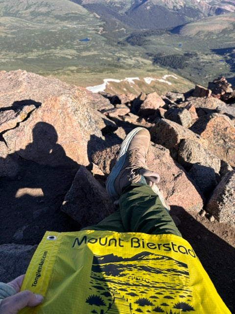 Summit Flag: Mt Bierstadt