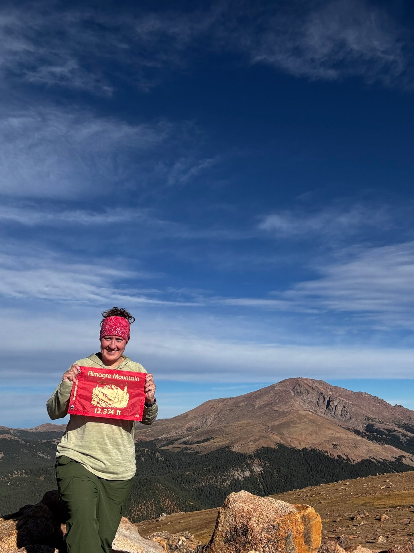 Summit Flag: Mt Almagre