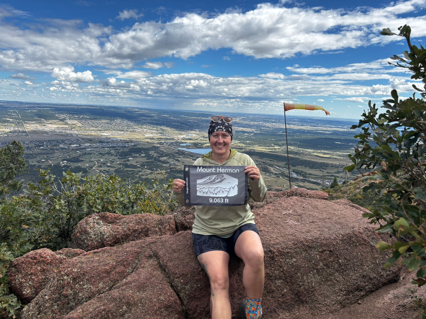 Summit Flag: Mt Herman