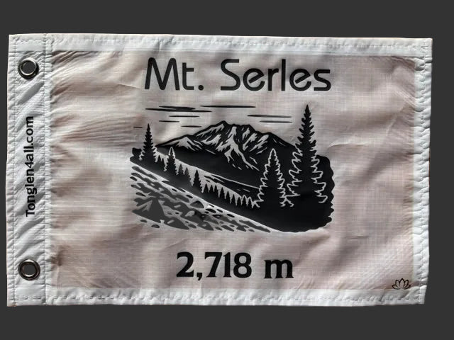 Summit Flag: Mt. Serles (Austria)