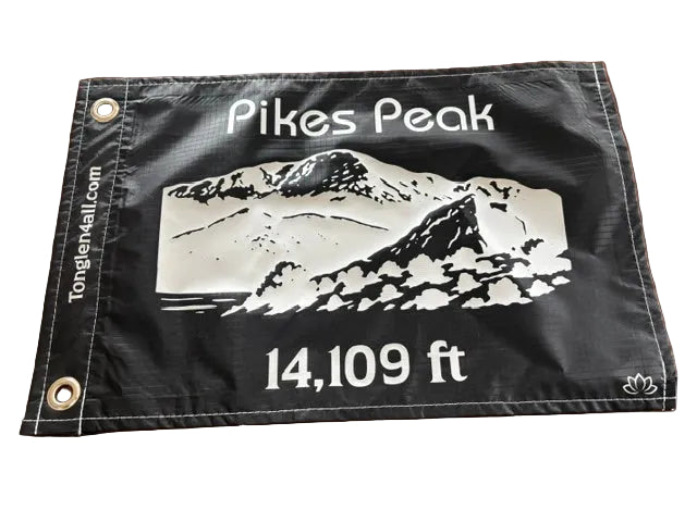 Summit Flag: Pikes Peak (CO)