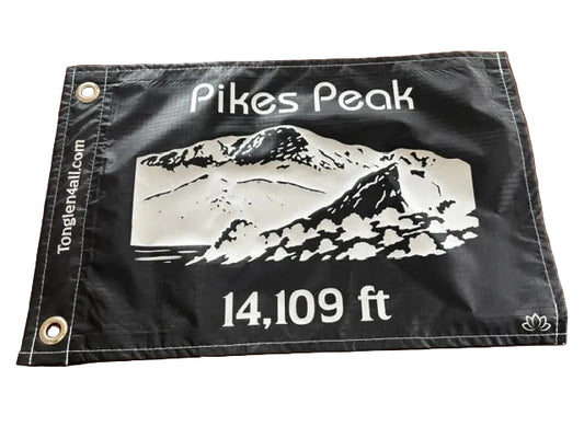 Summit Flag: Pikes Peak (CO)